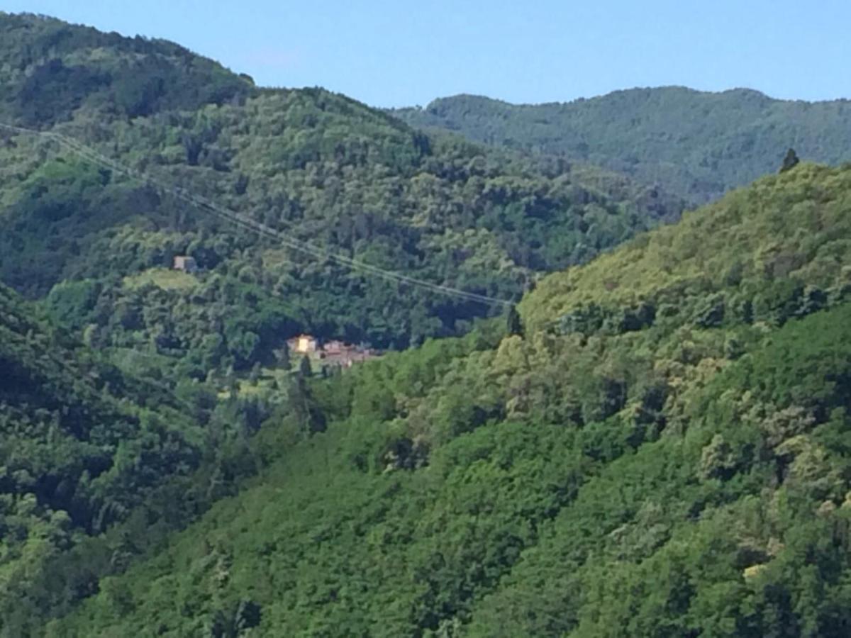 Piscina Con Vista Villa Bagni di Lucca Kültér fotó