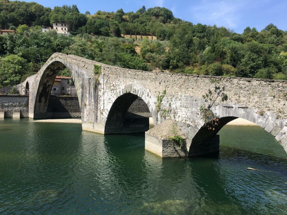 Piscina Con Vista Villa Bagni di Lucca Kültér fotó